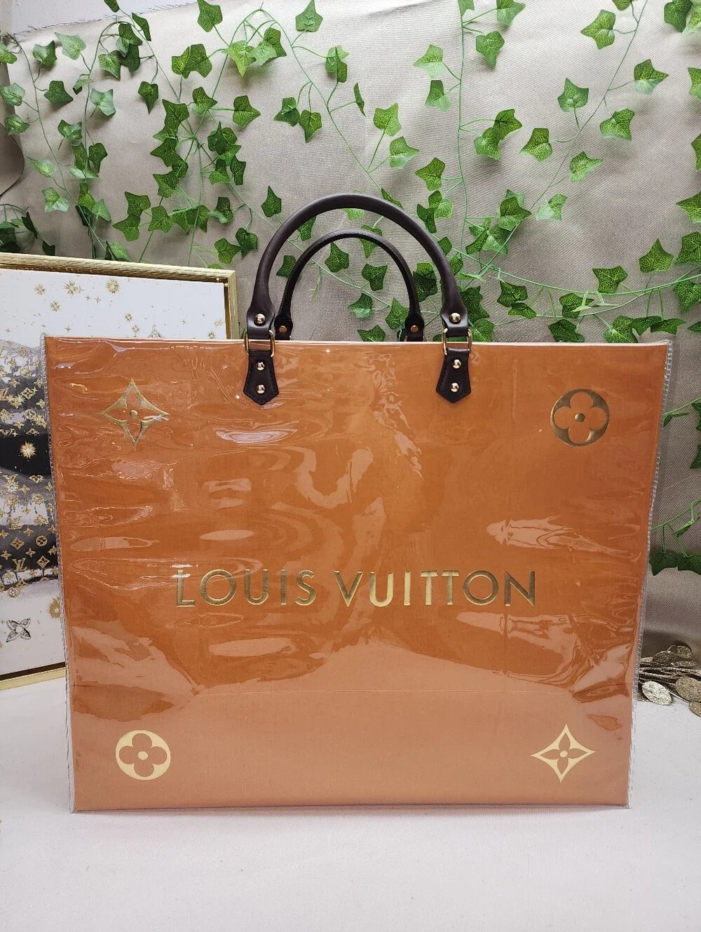 Authentic Louis Vuitton Shopping Bag In PVC Tote - Picture 3 of 12